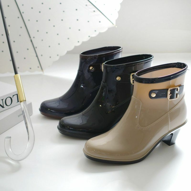 在庫限り！特別価格！】レインアイテムブーツ ラバーブーツ 6センチ