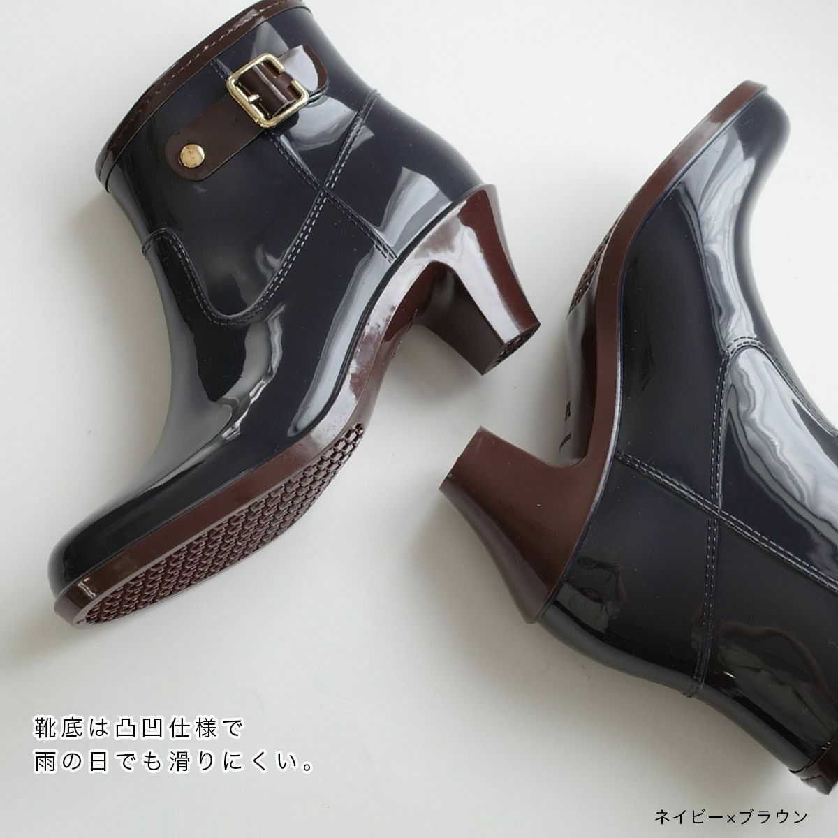 在庫限り！特別価格！】レインアイテムブーツ ラバーブーツ 6センチ