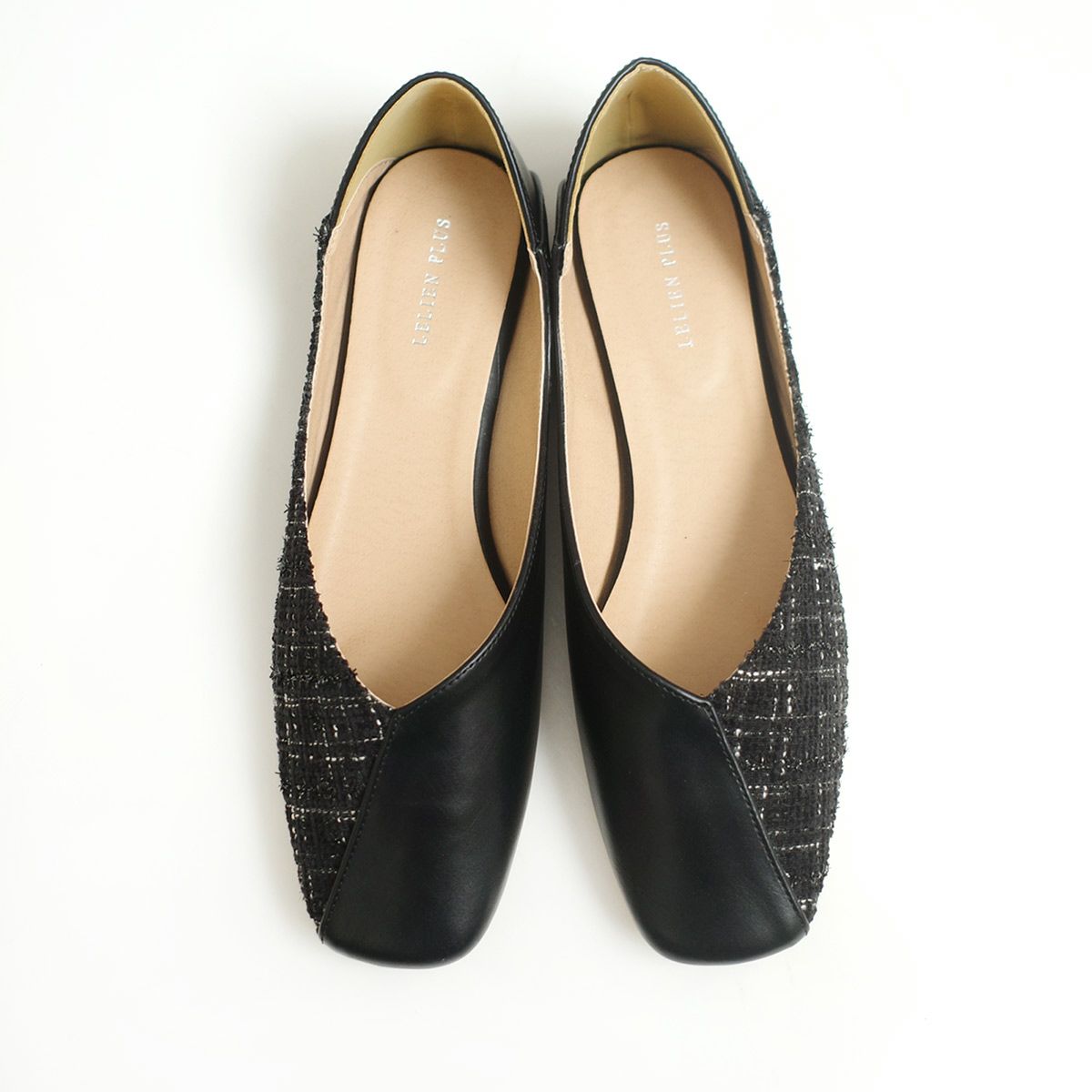 ブラック(ツイード)×ブラック(PU)