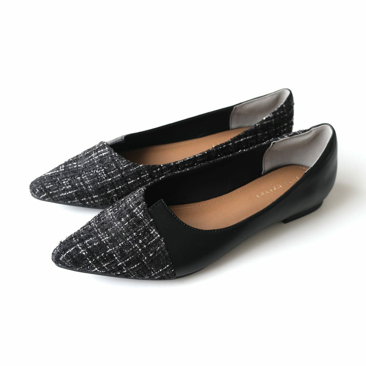 ブラック(ツイード)×ブラック(PU)