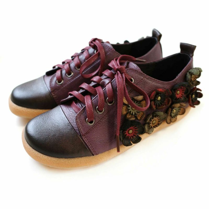 パープル×ダークブラウン