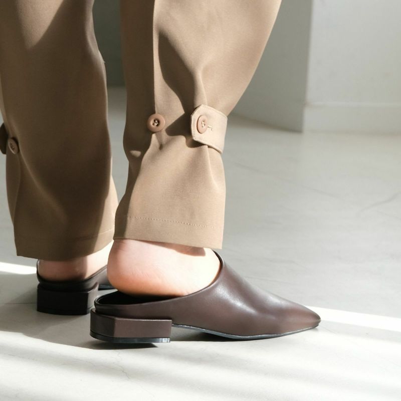 甲深ミュールスクエアトゥハイバンプ レディース | 《公式》レディース