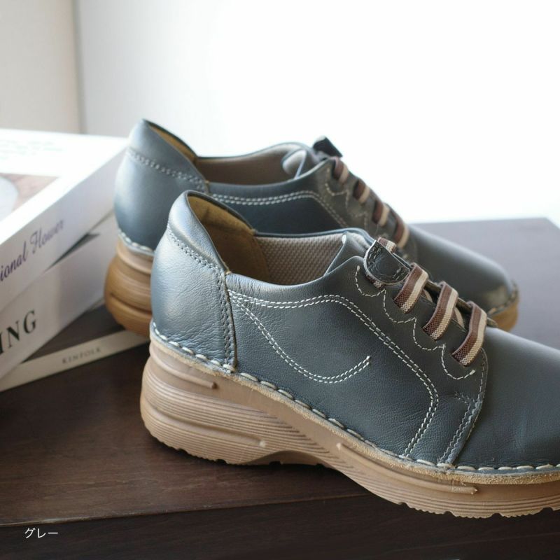 ヤギ革 レディース カジュアルシューズ スニーカー SPEEDYDUCK