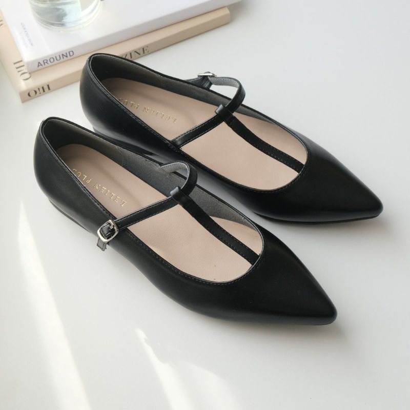 miu miu ブラック Tストラップパンプス Miu Miu スリングバック パンプス | ブラック | FARFETCH JP