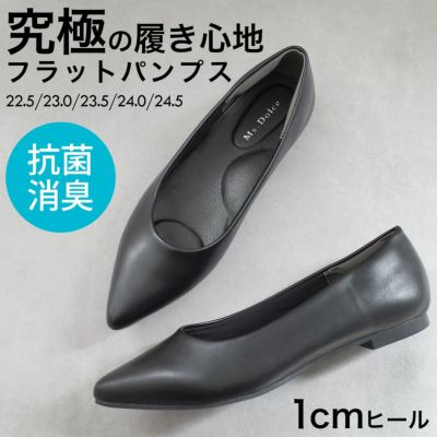 ノームコアパンプスパンプスフォーマル黒ビジネスローヒール消臭抗菌 レディース