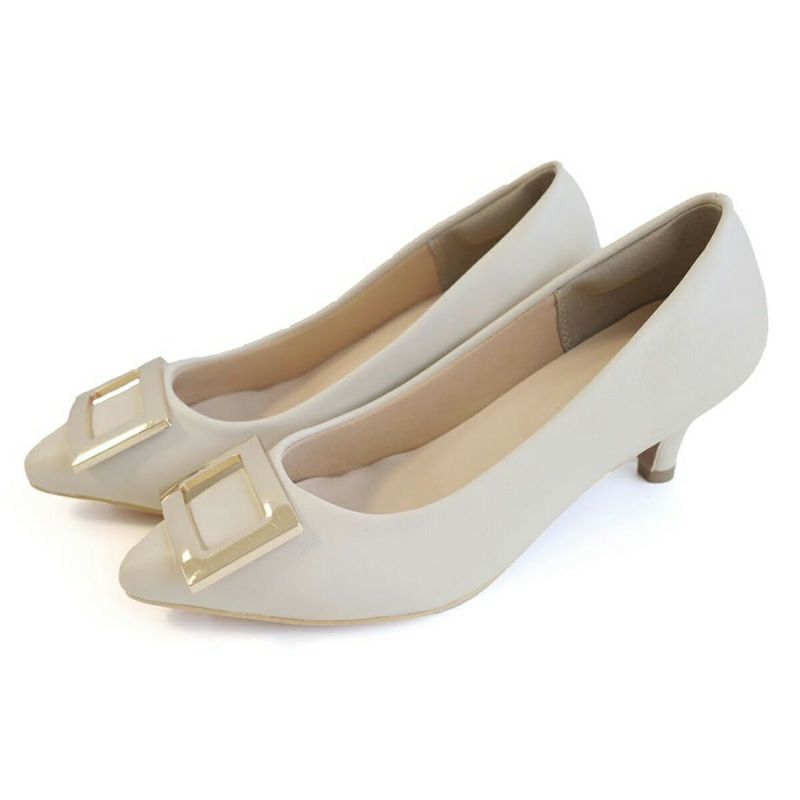 アイボリー(スムース)×バックル