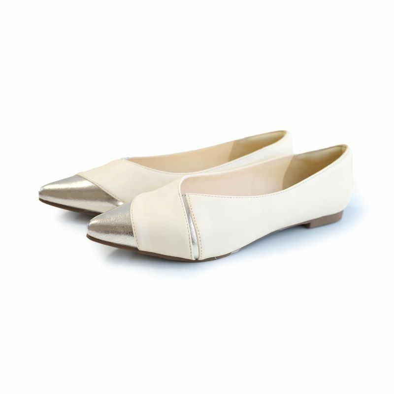 シルバー(PU)×アイボリー(PU)