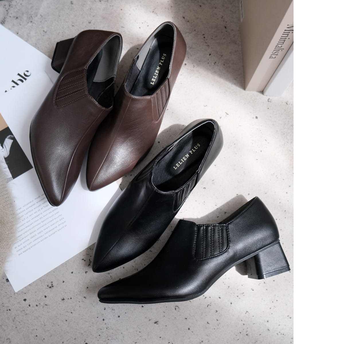 サイドゴアブーティポインテッドトゥ レディース | 《公式》レディース