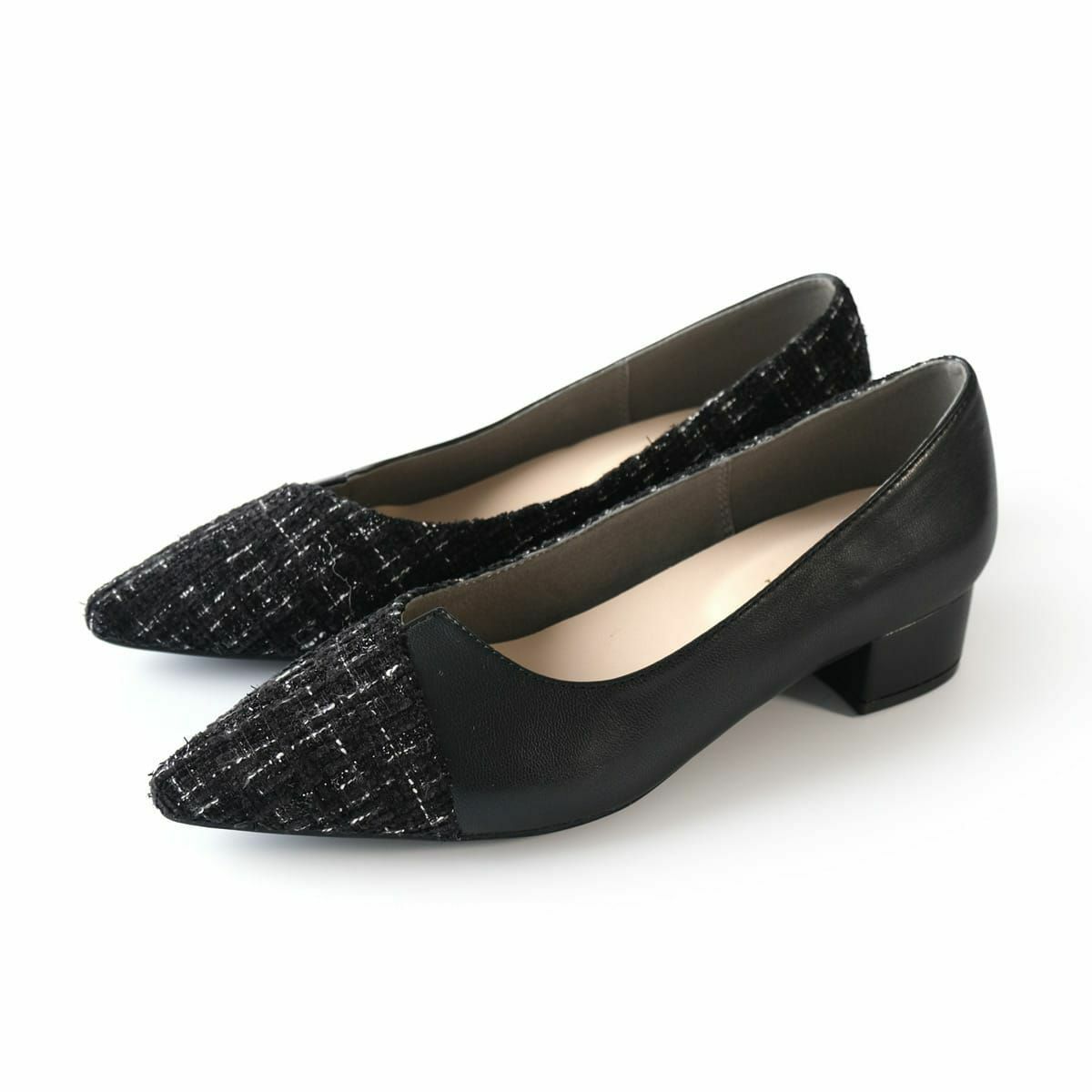 ブラック(ツイード)×ブラック(PU)